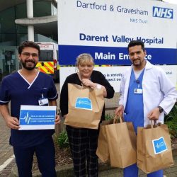 One Million Meals NHS Hospitals Police Donations Covid-19