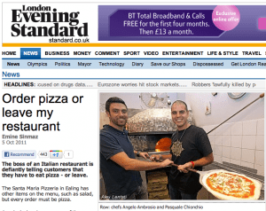 Santa Maria Pizzeria - Ealing