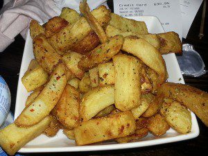 Handmade Burger Co. - Wembley Park chips