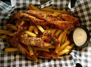 asta-luagos Chicken Strips & Chips £3.50