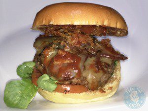 meat and shake burger Luchador