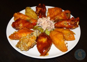 chicken wings meat rack