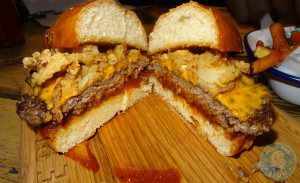 brioche burger lone ranger cut