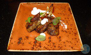 Lamb Chops - Sous vide chops, barley, labneh, romaine hearts