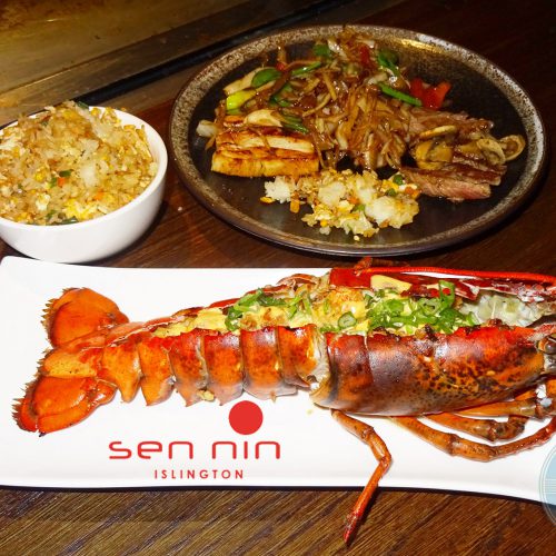 SEN-NIN Japanese Teppanyaki islington lobster