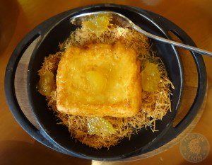 leila dubai restaurant Lebanese food cheese haloume