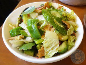 leila dubai restaurant Lebanese food salad