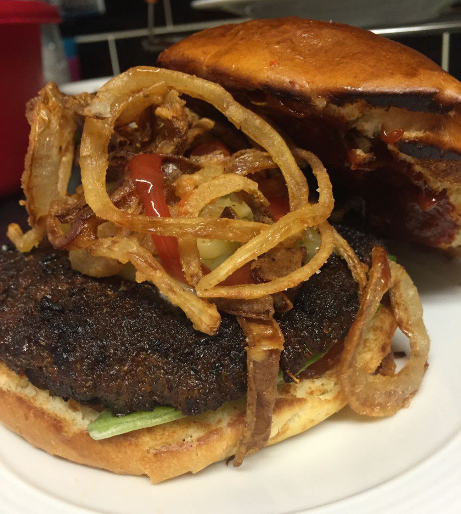 Chapli Kebab Burger The Modern Pakistani Cookhouse Feed the Lion