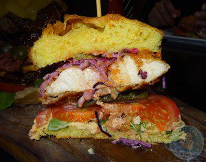 buffelo burger chicken steak out