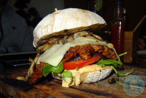 philly steak burger steakout steak out