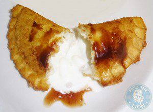 Fried Ice Cream cut