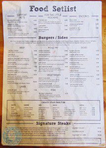 band of burgers camden menu