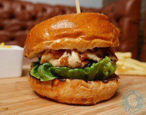 meat house london burger steak Mushroom Halloumi