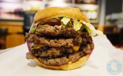 Fat Burger Camden buffelo wings world famous quad