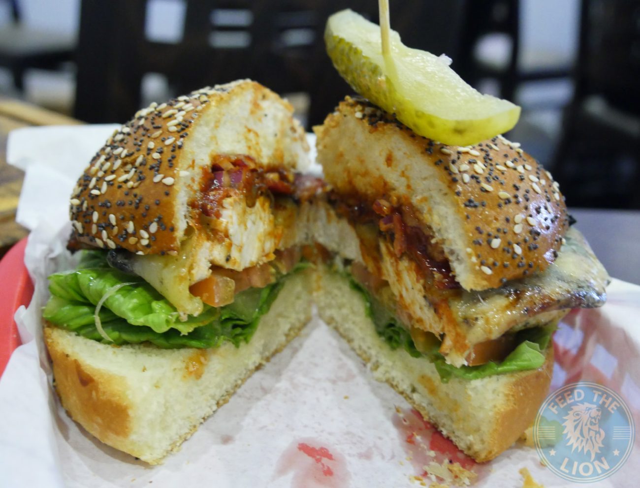 Red Iron (Burgers) Uxbridge Feed the Lion