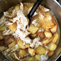 Chicken and Potato Stew Chef Leyla Fathallah