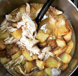 Chicken and Potato Stew Chef Leyla Fathallah