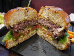 Sea Fire grill burger