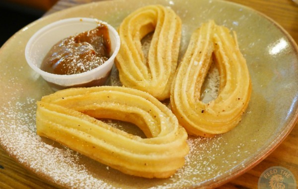 Churros with Dulce De Leche £3,