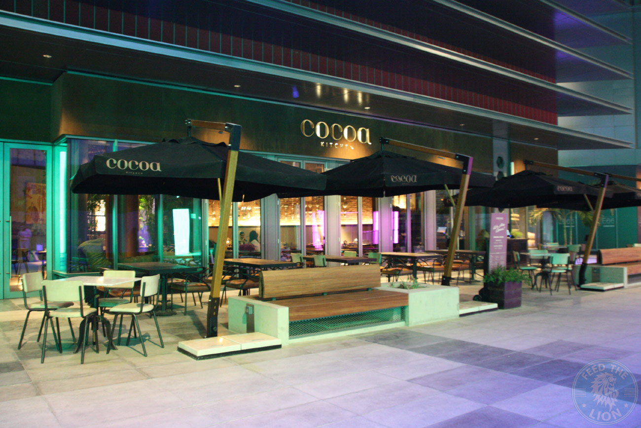 COCOA Kitchen Dubai dessert chocolate coco Feed the Lion
