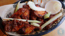 Flaming Cow Ealing Broadway Goutmet burger American dinning halal hot dog fries chicken wings