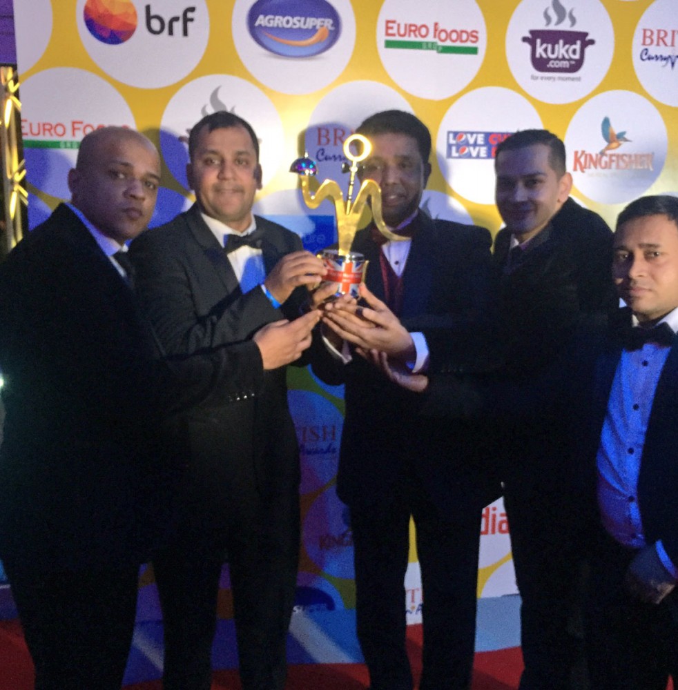 <strong>Blue Tiffin</strong> in Royton, Oldham – Best in the North West<br>(Twitter @BritCurryAwards)