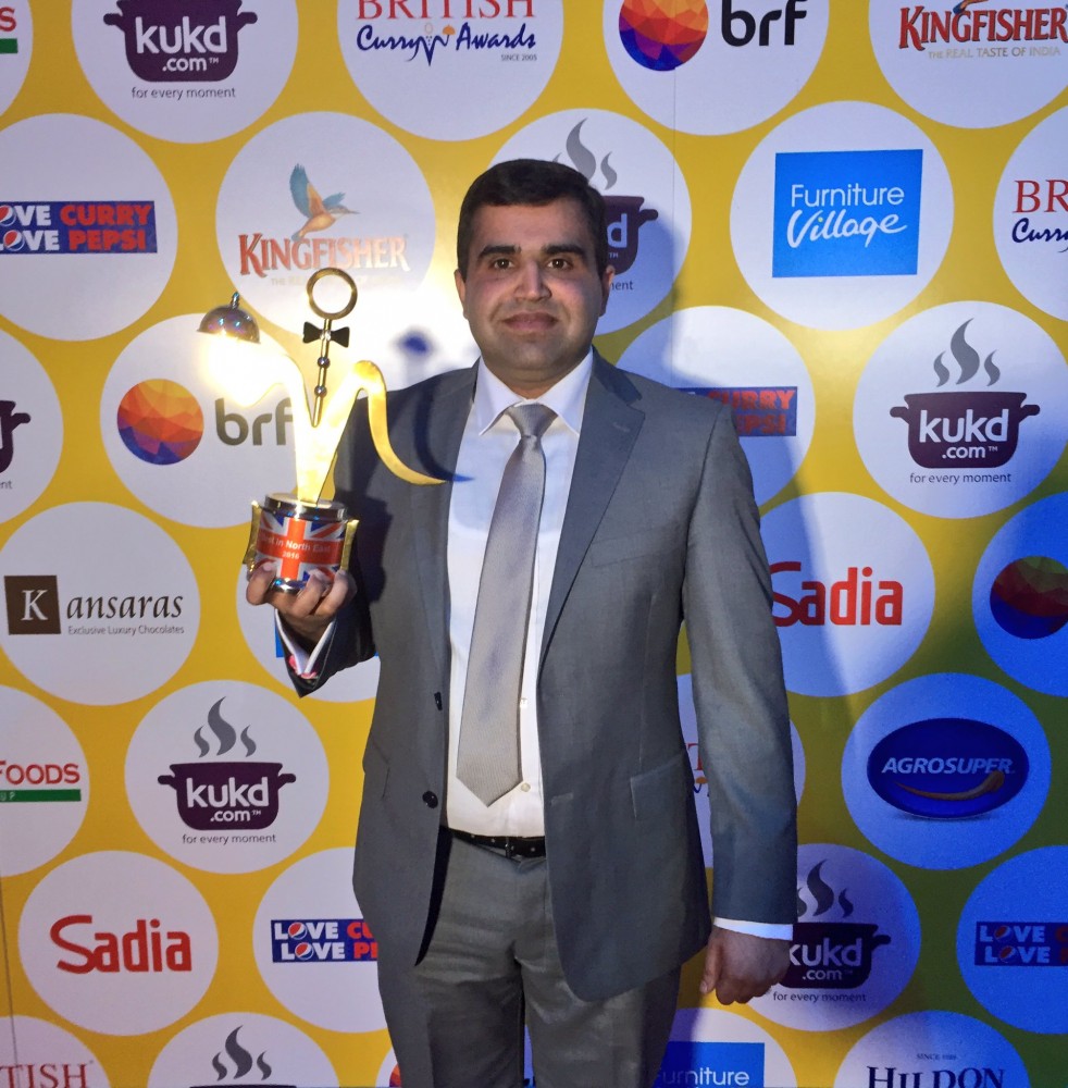 <strong>Aakash</strong> in West Yorkshire – Best in the North East<br>(Twitter @BritCurryAwards)