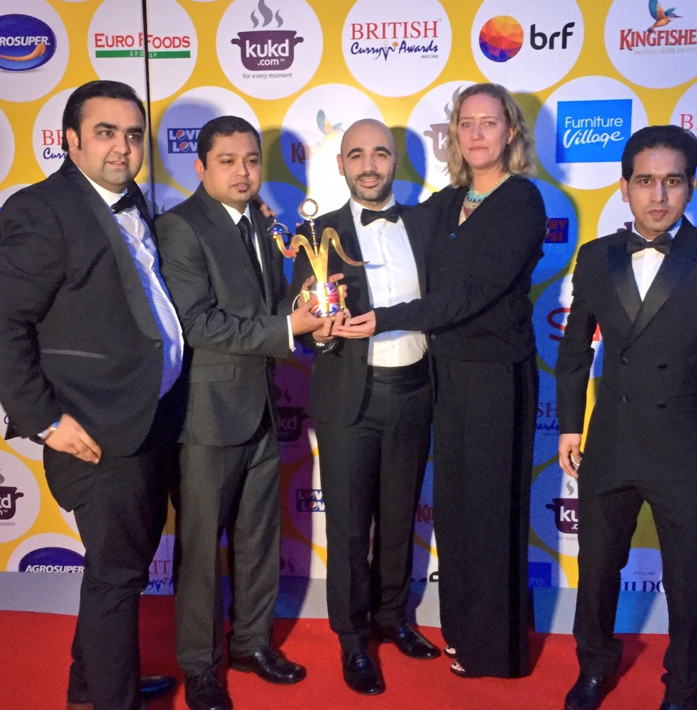 <strong> Dishoom</strong> in Covent Garden, London – Best Casual Dining Restaurant<br>(Twitter @BritCurryAwards)