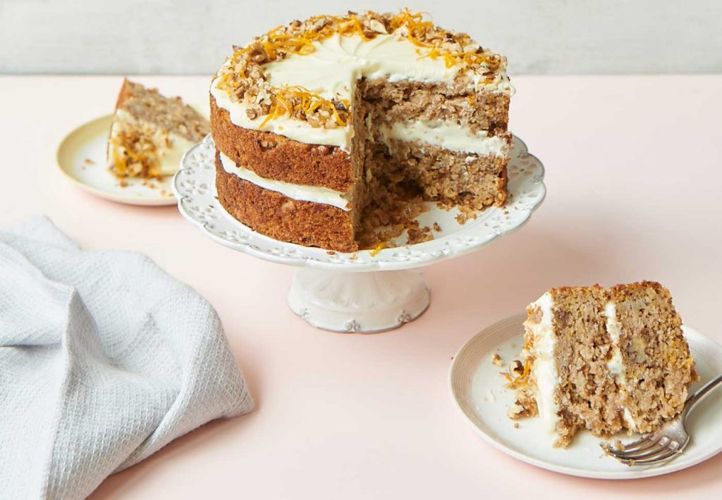 Nadiya Hussain's Parsnip & Orange Spiced Cake Feed the Lion
