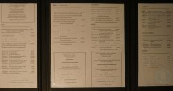 Menu Chinese cricket club restaurant London Blackfries Halal