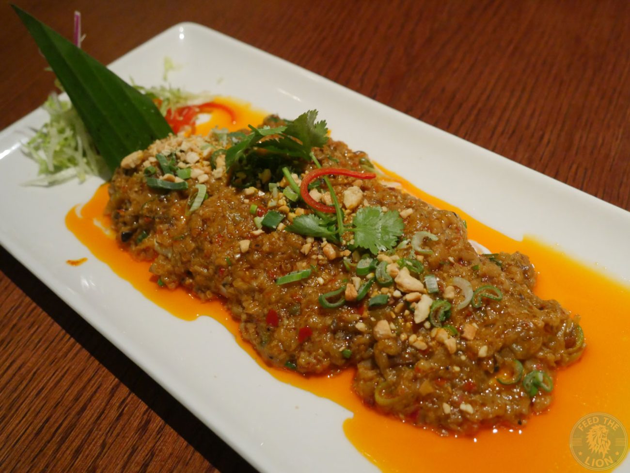 Sea Bass Chinese cricket club restaurant London Blackfries Halal Feed