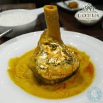 lamb shank Lotus Fine Dinning Indian Halal Restaurant