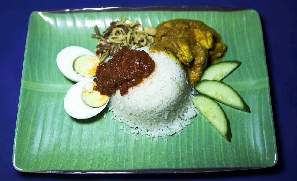 Nasi Lemak – Traditional Malaysian breakfast