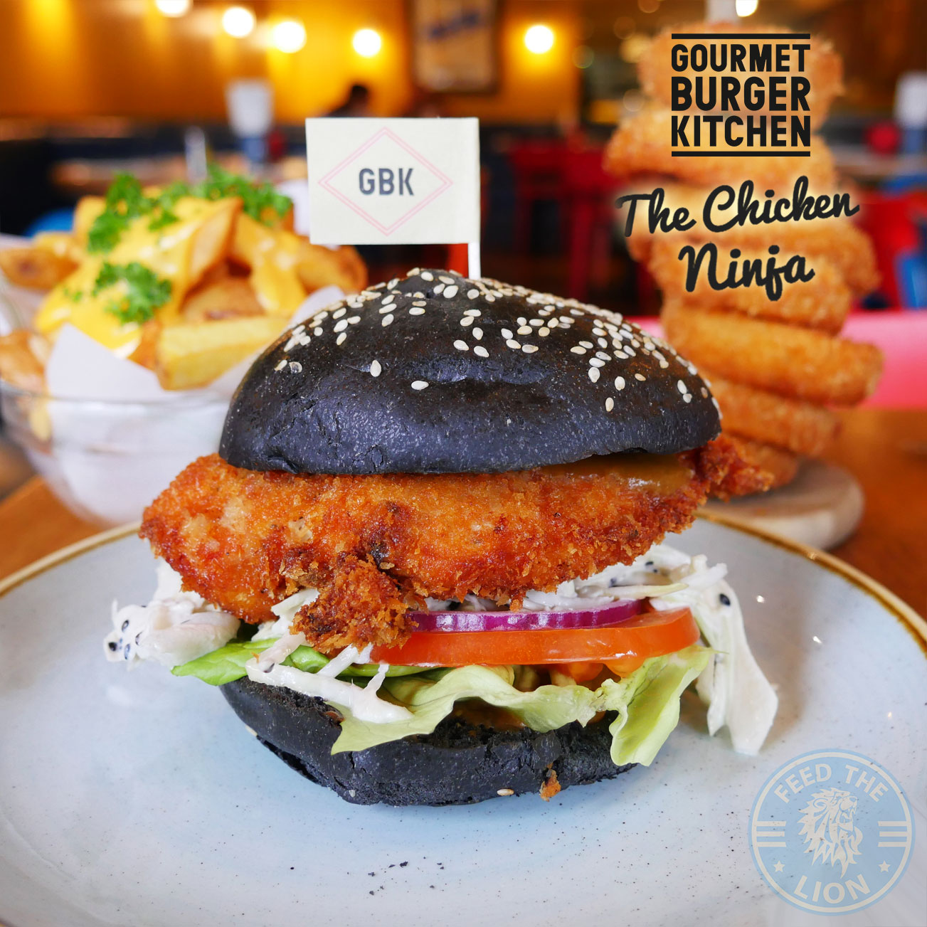 The Chicken Ninja - Gourmet Burger Kitchen - Feed the Lion