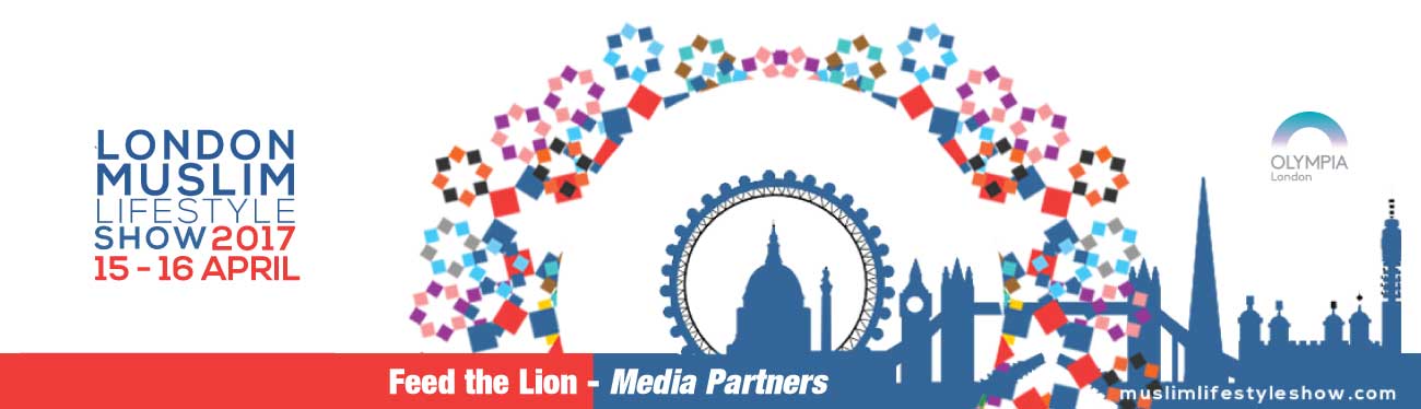 London Muslim Lifestyle Show 2017 Halal - Feed the Lion