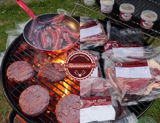 Halalnivore Halal Gourmet Meat Club BBQ Burger Steak