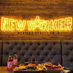 New Yorker Manchester Halal American Dinner burger