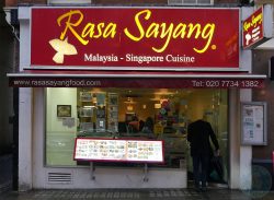 Rasa Sayang China Town Halal London Malaysian