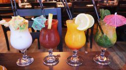 cocktail mocktail drink The Iskelé Turkish Halal restaurant London Barbican Kebab