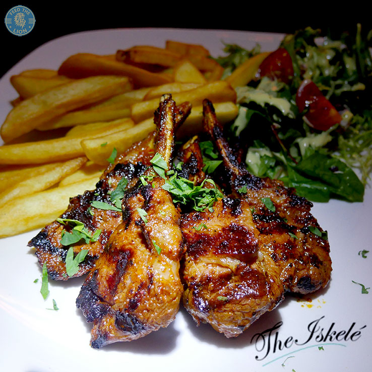 The Iskelé Turkish Halal restaurant London Barbican Kebab chops Feed