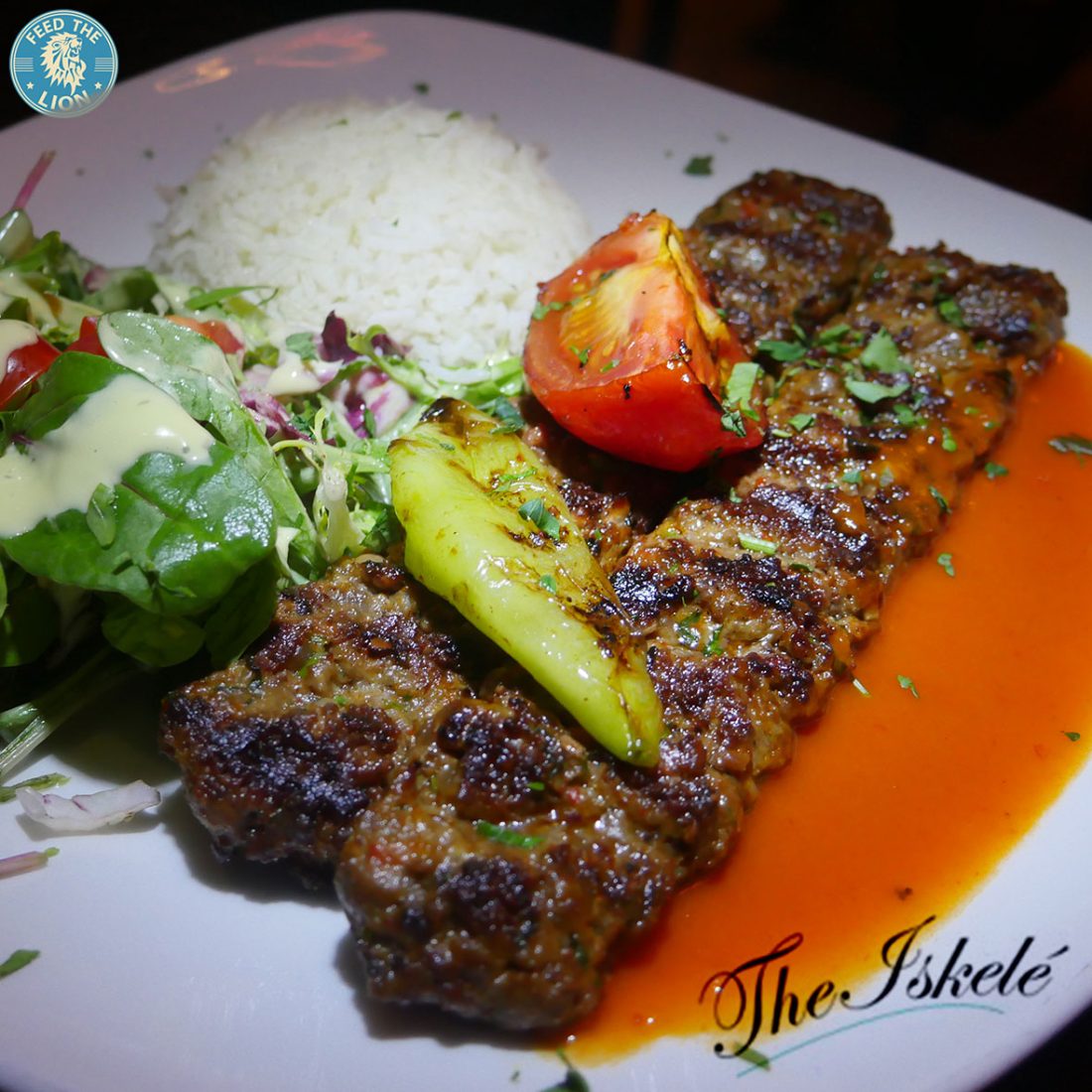 The Iskelé Turkish Halal restaurant London Barbican Kebab Feed the Lion