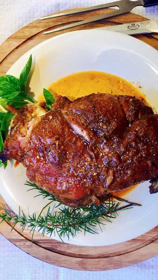 Moroccan Roast Leg of Lamb LoveLambWeek Feed the Lion