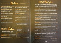 menu wagyu beef chicken Gourmet Republic American Halal London Walthamstow Restaurant