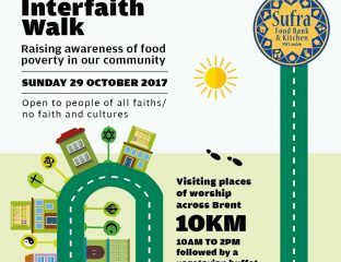 sufra walk flyer food bank kitchen