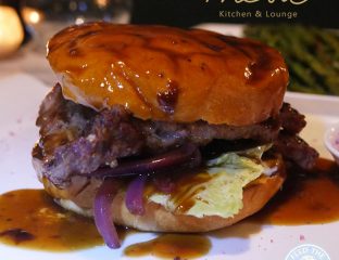 Mesa Kitchen Restaurant Southgate London Halal chocolate dessert burger