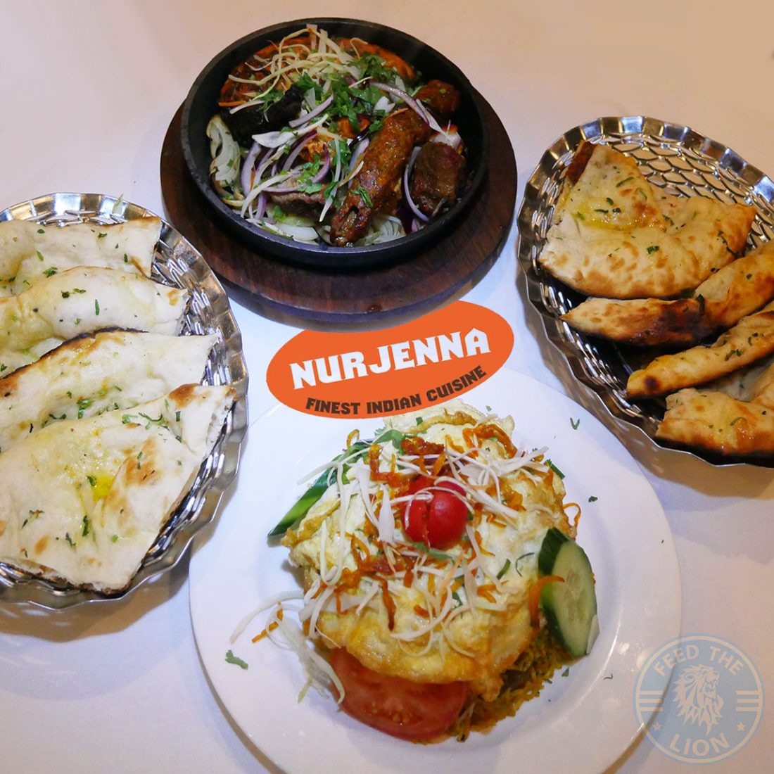 Nurjenna Indian Curry Southgate Halal award London Restaurant Feed