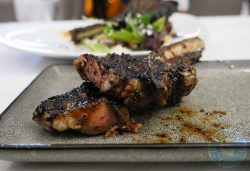 lamb chops Canary Wharf Docklands Lodge The 2Four4 Lounge 244 Popular Halal London Restaurant
