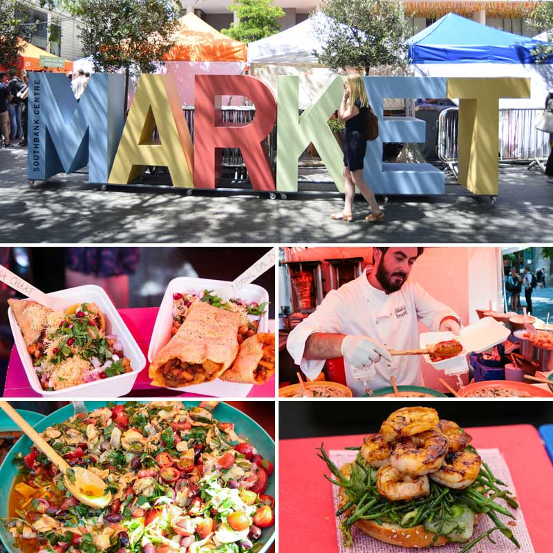 Halal at Southbank Centre Market in Kingston Feed the Lion