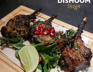 lamb chopsc Dishoom Indian Halal restaurant Kensington London