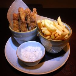 Drunch Regents Park London Restaurant Halal Mayfair fish chips